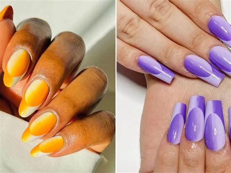 Yellow and Blue Ombre Nails: Master the Trend with These Easy Tips!