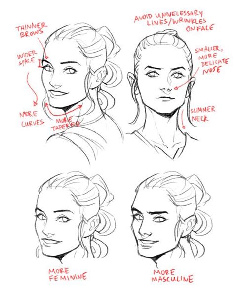 Face Drawing Reference at PaintingValley.com | Explore collection of ...