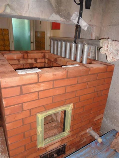 Устройство кирпичной печи для дома на дровах: варочно-отопительная, с ...