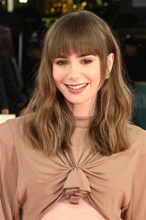 Lily Collins Debuts New 'Mullet Bangs' Haircut And It’s Giving Major ...