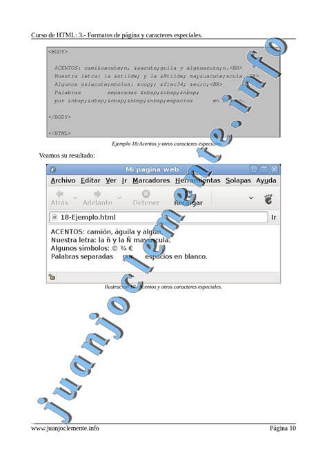 Curso Básico de HTML (3): Formatos de página y caracteres especiales