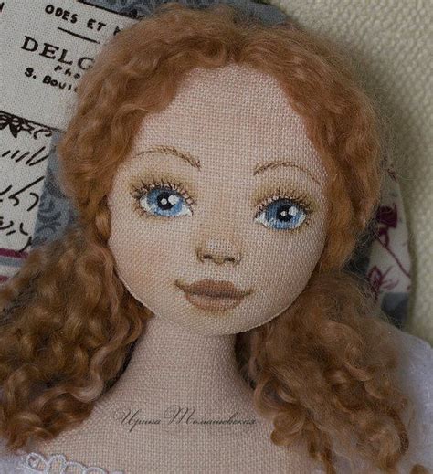 Pin by Татьяна on Лицо для куклы | Doll face paint, Art dolls cloth ...