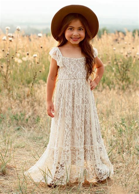 Boho Flower Girl Dresses That Will Match Your Laid-Back Celebration