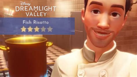 How to make Fish Risotto Recipe - Disney Dreamlight Valley - YouTube