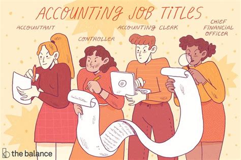 list  accounting job titles  detailed descriptions