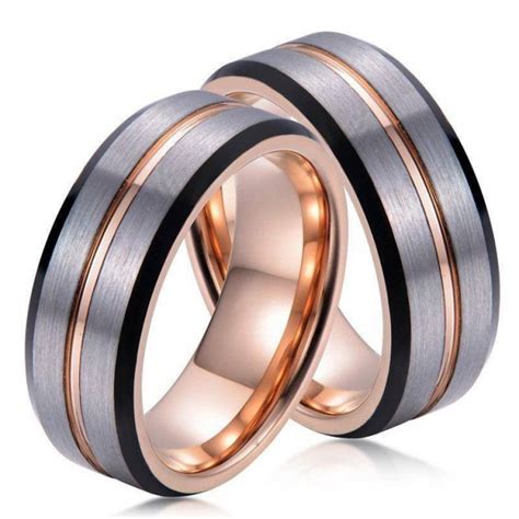 Tungstênio Aliança É Bom - Aliança de Tungstênio é boa? 23 modelos e onde comprar