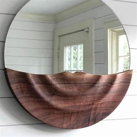natural mirror glass size    rs piece  multai id