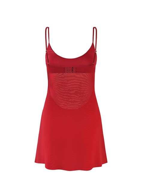 OCTAVIA DRESS - RED : CHERRY RED | Tiger Mist