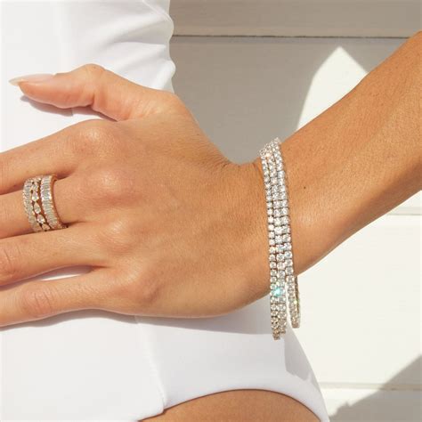 10ct Luxury Lab Grown Diamond Tennis Bracelet