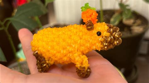 КАПИБАРА лумигуруми из резиночек ЧАСТЬ 2 без станка из резиночек🤎🍊 ...