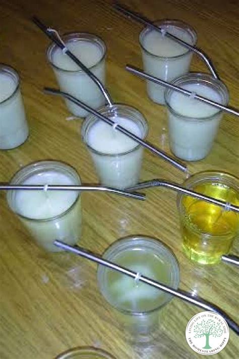 How to Make Tallow Candles