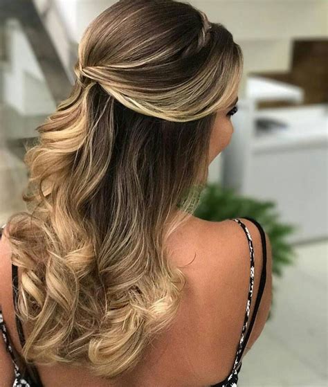 Penteado Para Casamento Civil Cabelo Medio - Penteados noiva cabelo médio | Cabelo para casamento convidada, Cabelo ...