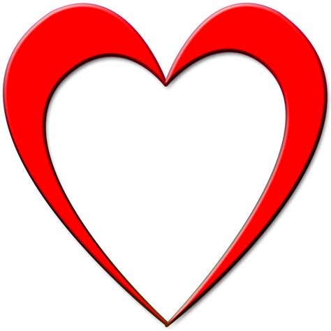 heart template red outline  marjorie hiller blog