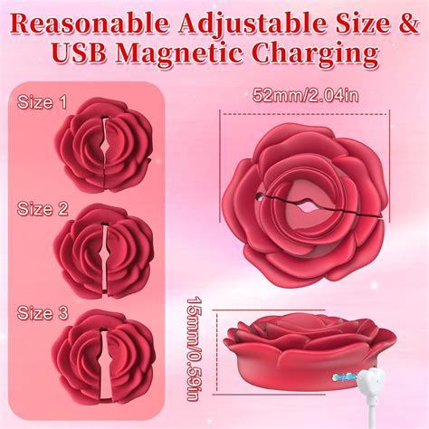 Rose Nipple Clamps Vibrator Sex Toys Remote Control Sex Toy – Lurevibe