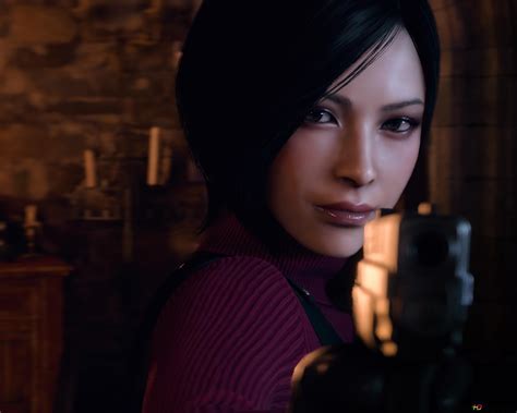 Ada Wong from Resident Evil 4 remake 4K wallpaper download