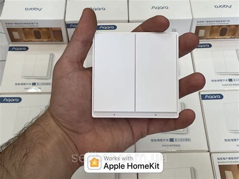 ⫸Розумний вимикач Aqara E1 Wall Switch EU QBKG39LM Выключатель HomeKit ...