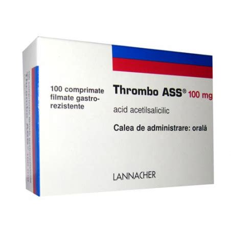 Thrombo Ass 100mg x 100cp.film
