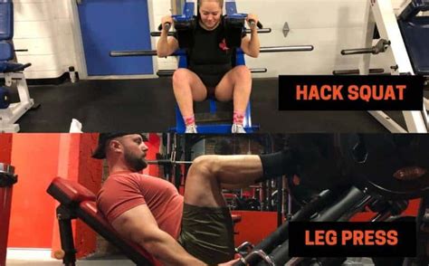Hack Squat vs Leg Press: Differences, Pros, Cons ...