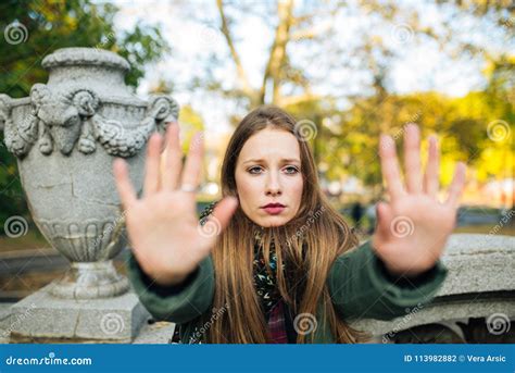 Please stop stock photo. Image of casual, people, dismiss - 113982882