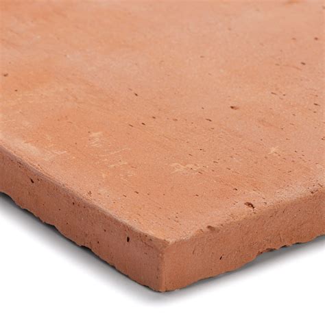 baldosa barro artesanal natural cuadrada xx cm bba  color