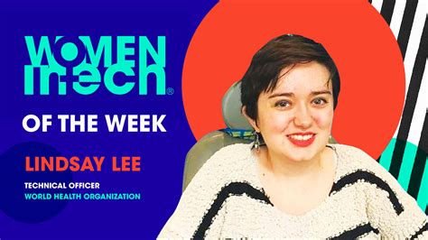 Woman of the week - Lindsay Lee - Women in Tech®
