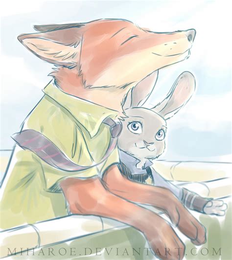 Nick and Judy by miharoe on DeviantArt