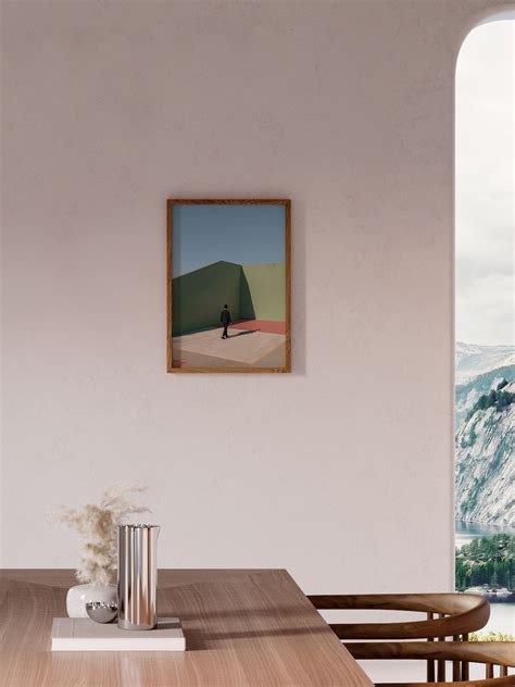 Paper Collective Green Simplicity of the Moment Framed Wall Art Print ...