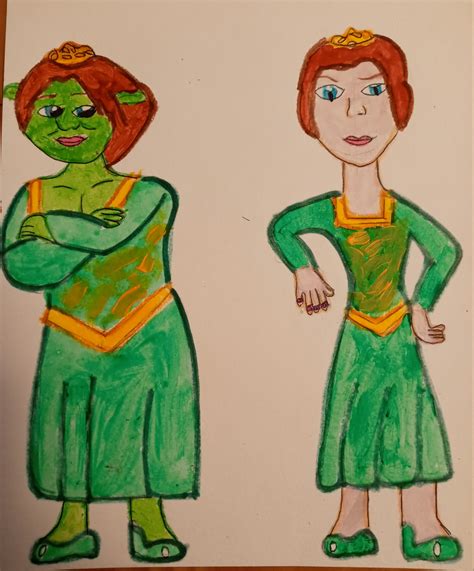 Princess Fiona Human Standing