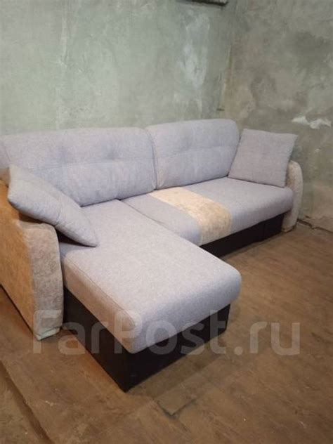 Диван угловой, б/у, в наличии. Цена: 18 000₽ в Находке