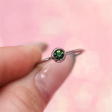 May Birthstone Ring – Shipping Department