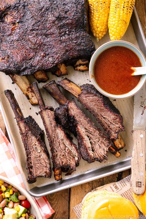 Smoked Beef Ribs • Just One Cookbook