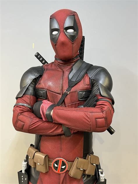 deadpool custom cosplay  accurate costume etsy