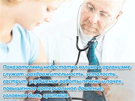 Витамин B4 (Холин) - влияние на организм, польза и вред, описание ...