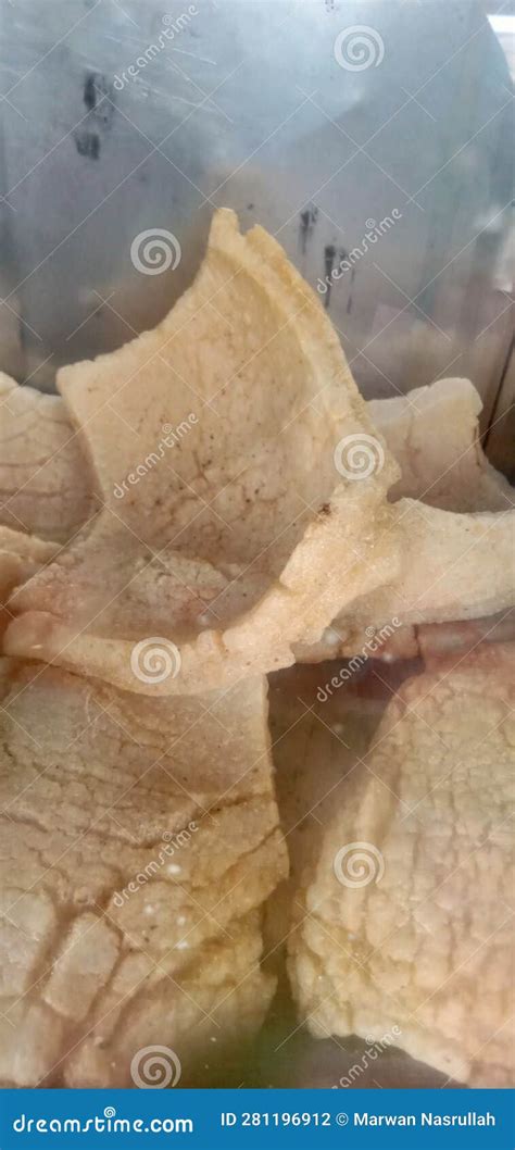 photo  crackers snack  indonesia asia stock photo image