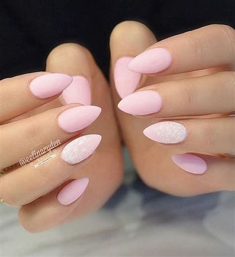 50+ Almond Nail Designs | Art and Design | Almond nails pink, Almond ...