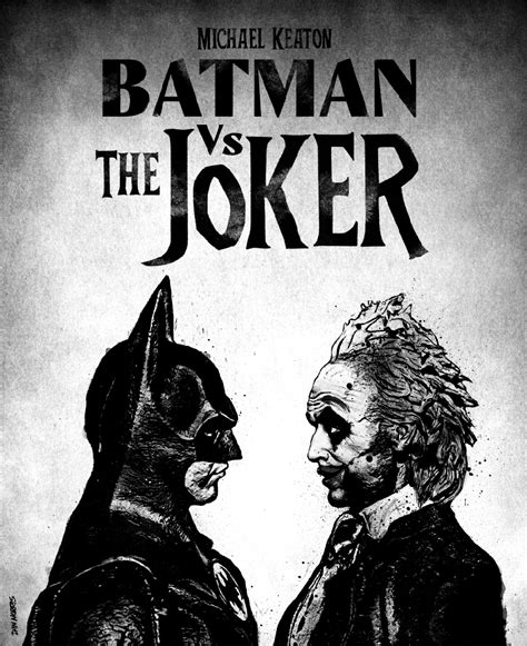 Batman Vs The Joker | Poster By DanKNorris