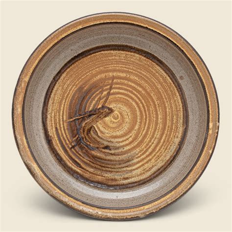 large hand thrown pottery bowl stag provisions