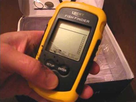 Fishfinder FFW1108-1 - Беспроводной эхолот - YouTube