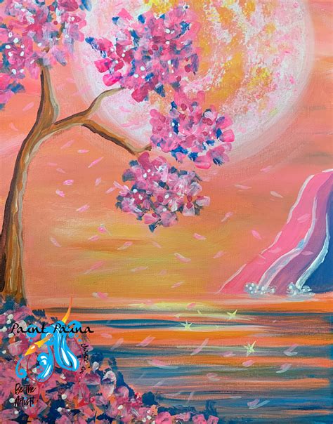 paint cherry blossoms 7