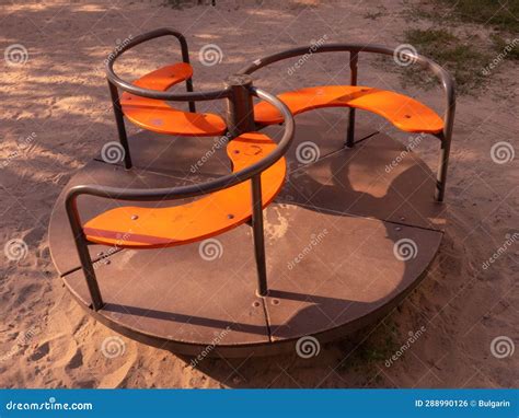 Children s carousel stock photo. Image of playground - 288990126