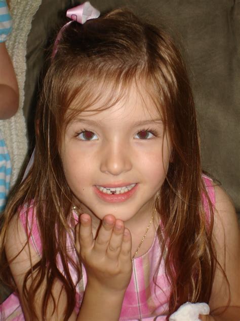 Our Family: Her tooth is gone!
