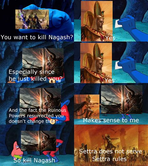 Settra does not serve : r/Grimdank