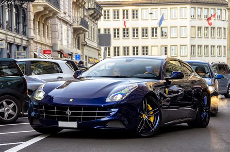 cokifotografiacom  blue ferrari ff