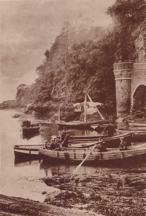 Looe Harbour in Cornwall