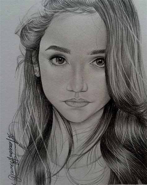 Pretty Girl Face Drawing at PaintingValley.com | Explore collection of ...
