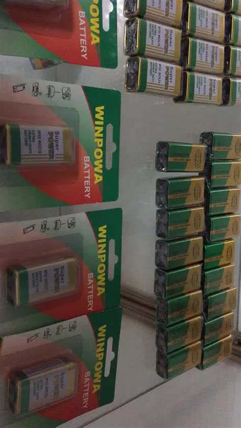 Neda 1604 Power Plus 6f22 9v Battery,006p 9v Battery - Buy Neda 1604 ...