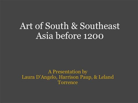 Ap Art History Art Of South Southeast Asia