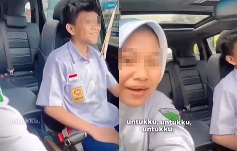 Auto Dinyinyirin, Bocil SMP Nyetir Mobil Sendiri Saat Ajak Ceweknya ...