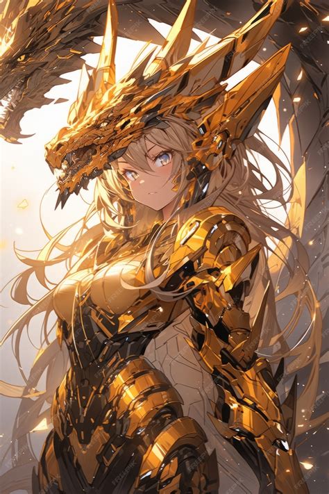 Anime Do Personagem Que Tem Um Colar De Dragao - Personagem de anime com ilustração de dragão | imagem gerada com IA
