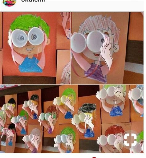 Pin by Lau on craft idea | Binocular craft, Preschool art, Classroom crafts